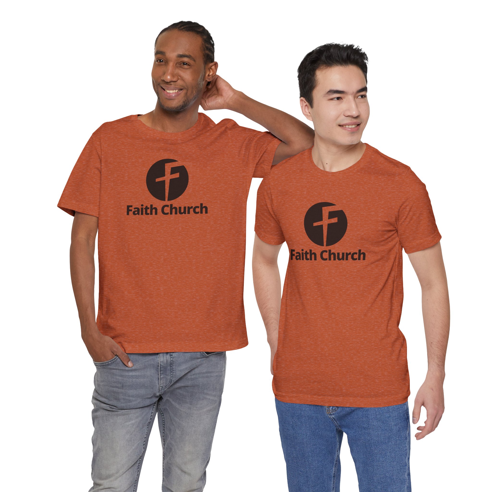 Faith Church Logo T-Shirt — Christian Ministry Tee - Image 31