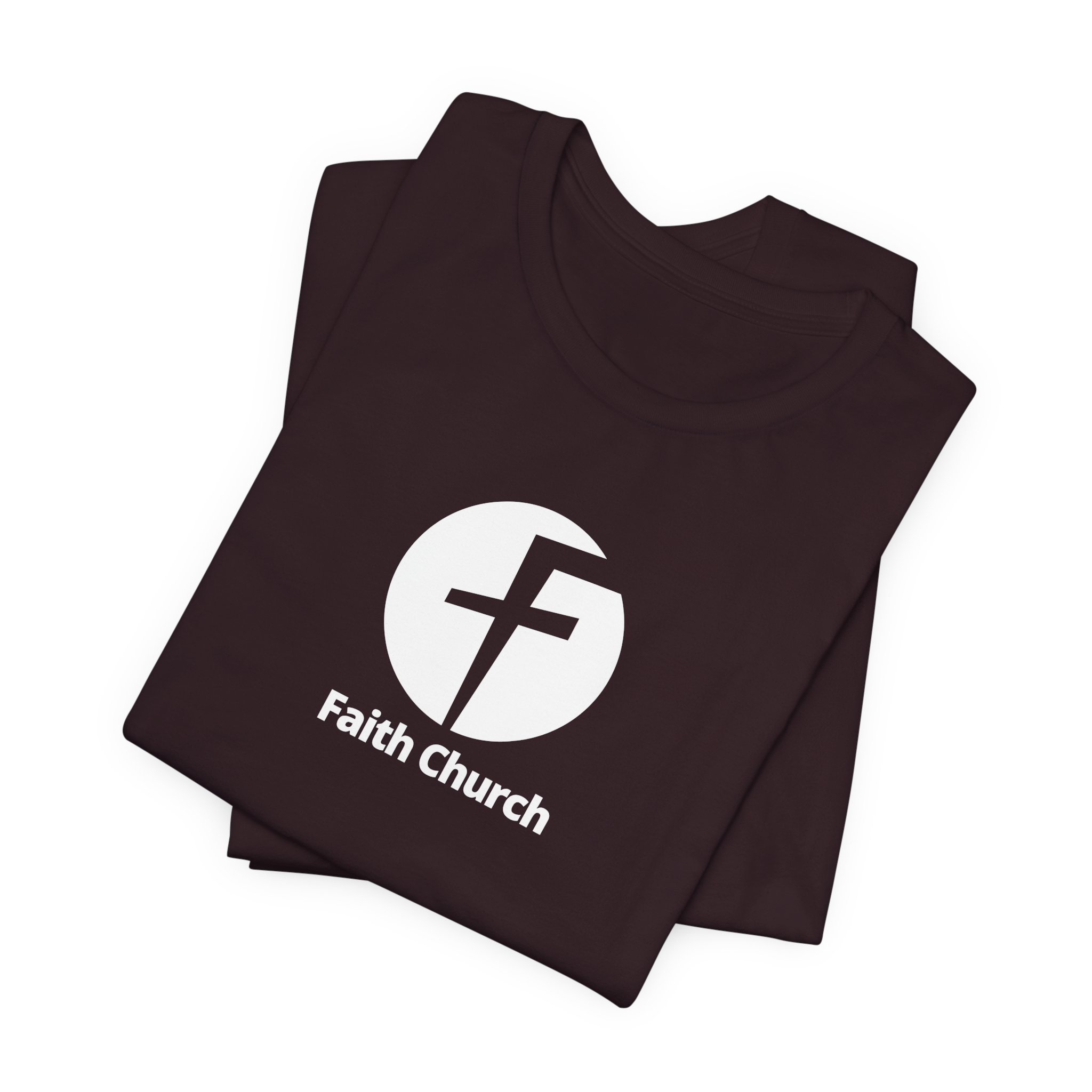 Faith Church Logo T-Shirt — Christian Ministry Tee - Image 63