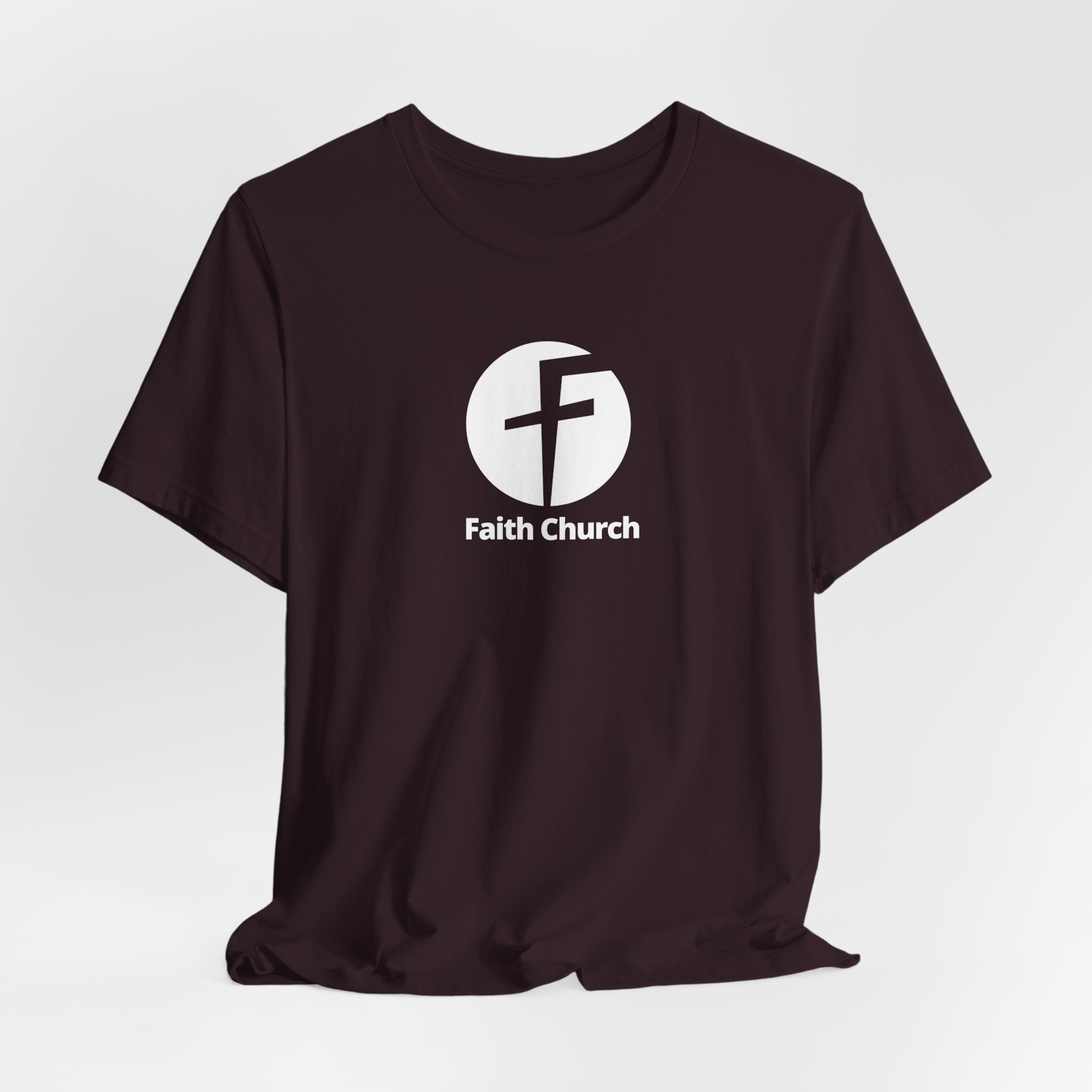 Faith Church Logo T-Shirt — Christian Ministry Tee - Image 64