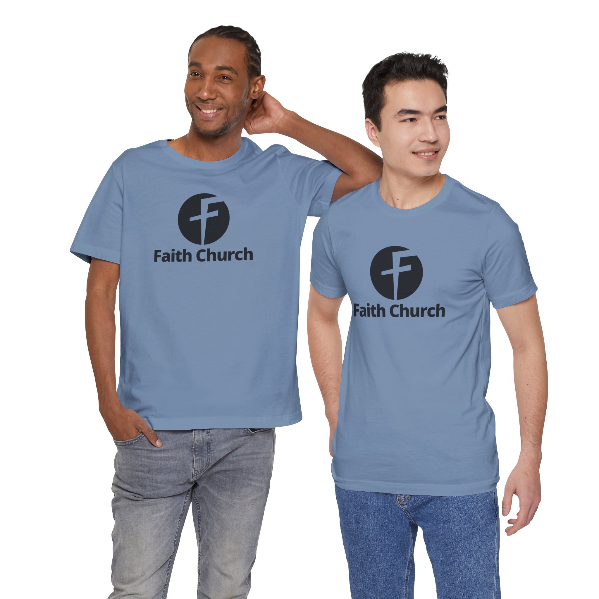 Faith Church Logo T-Shirt — Christian Ministry Tee - Image 51