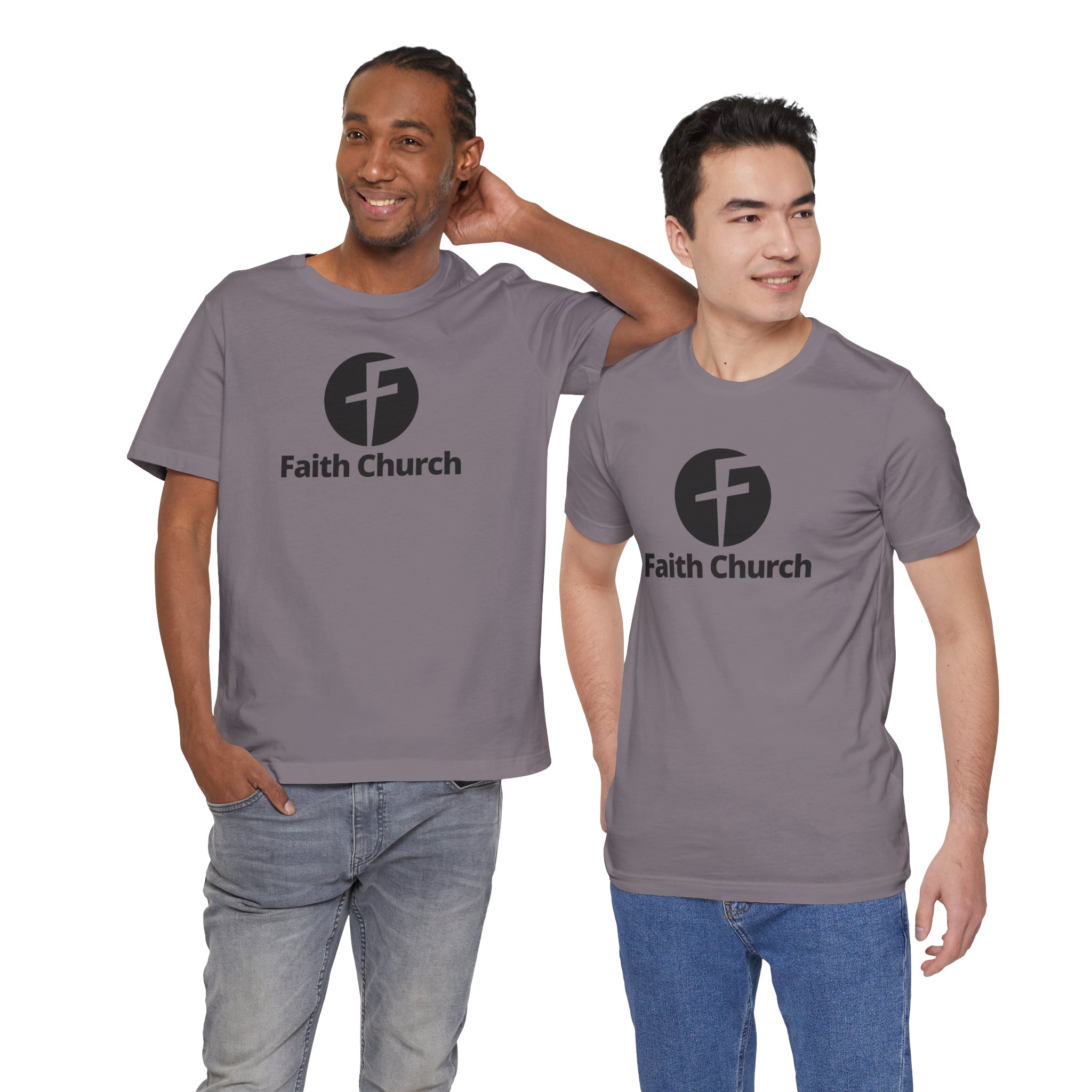 Faith Church Logo T-Shirt — Christian Ministry Tee - Image 56