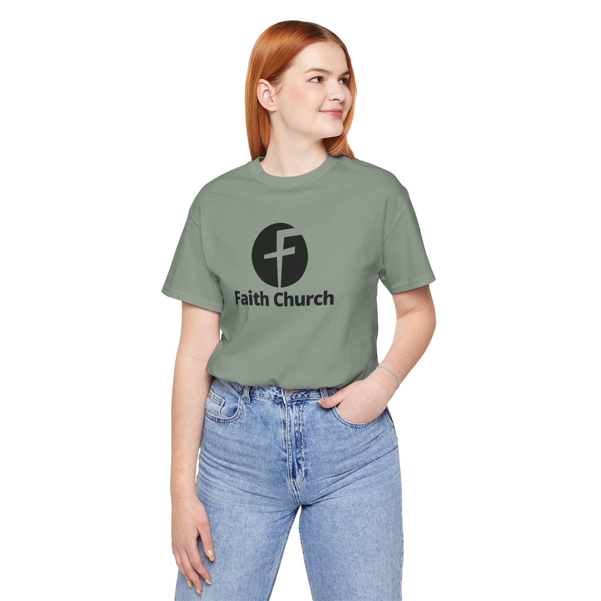 Faith Church Logo T-Shirt — Christian Ministry Tee - Image 40