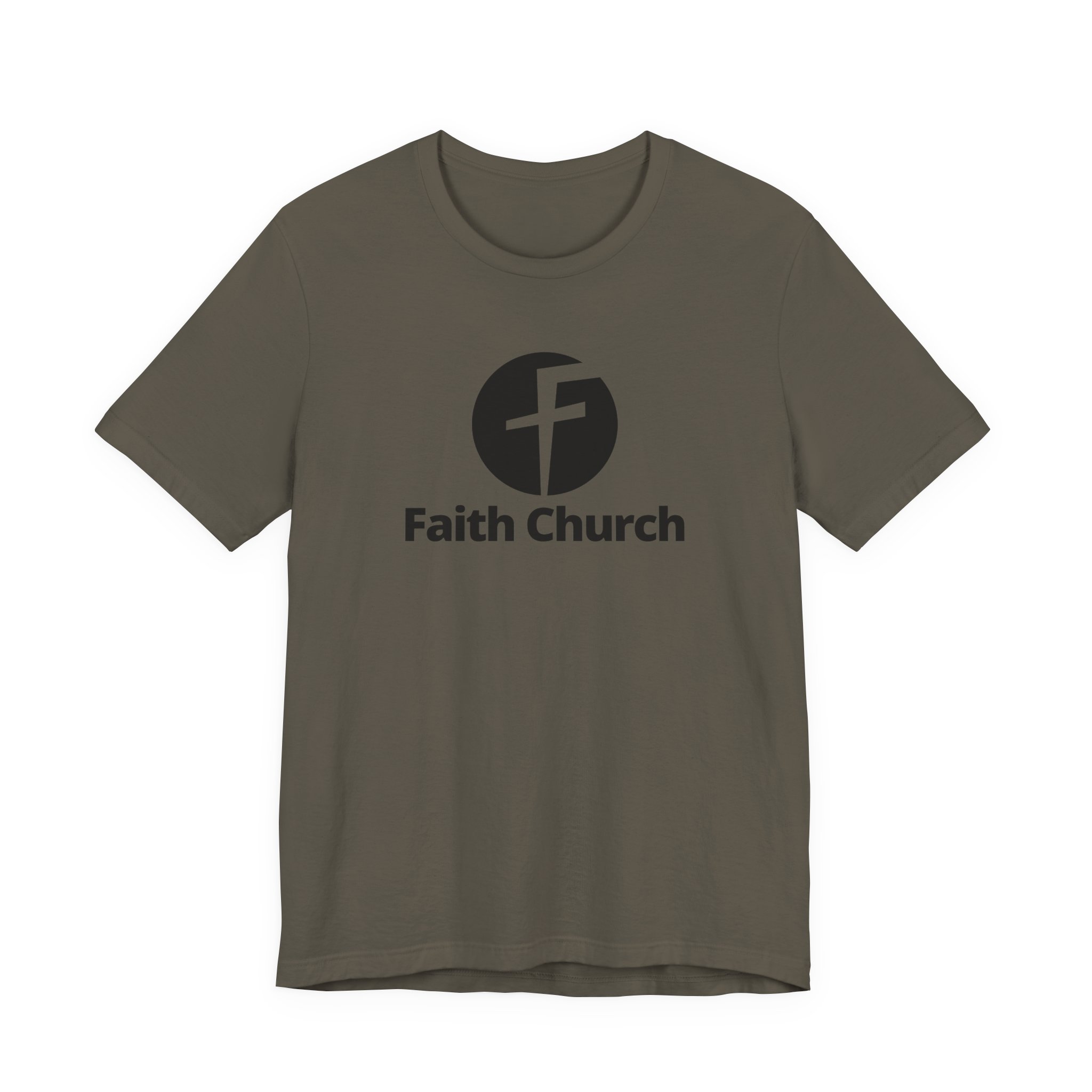 Faith Church Logo T-Shirt — Christian Ministry Tee - Image 32