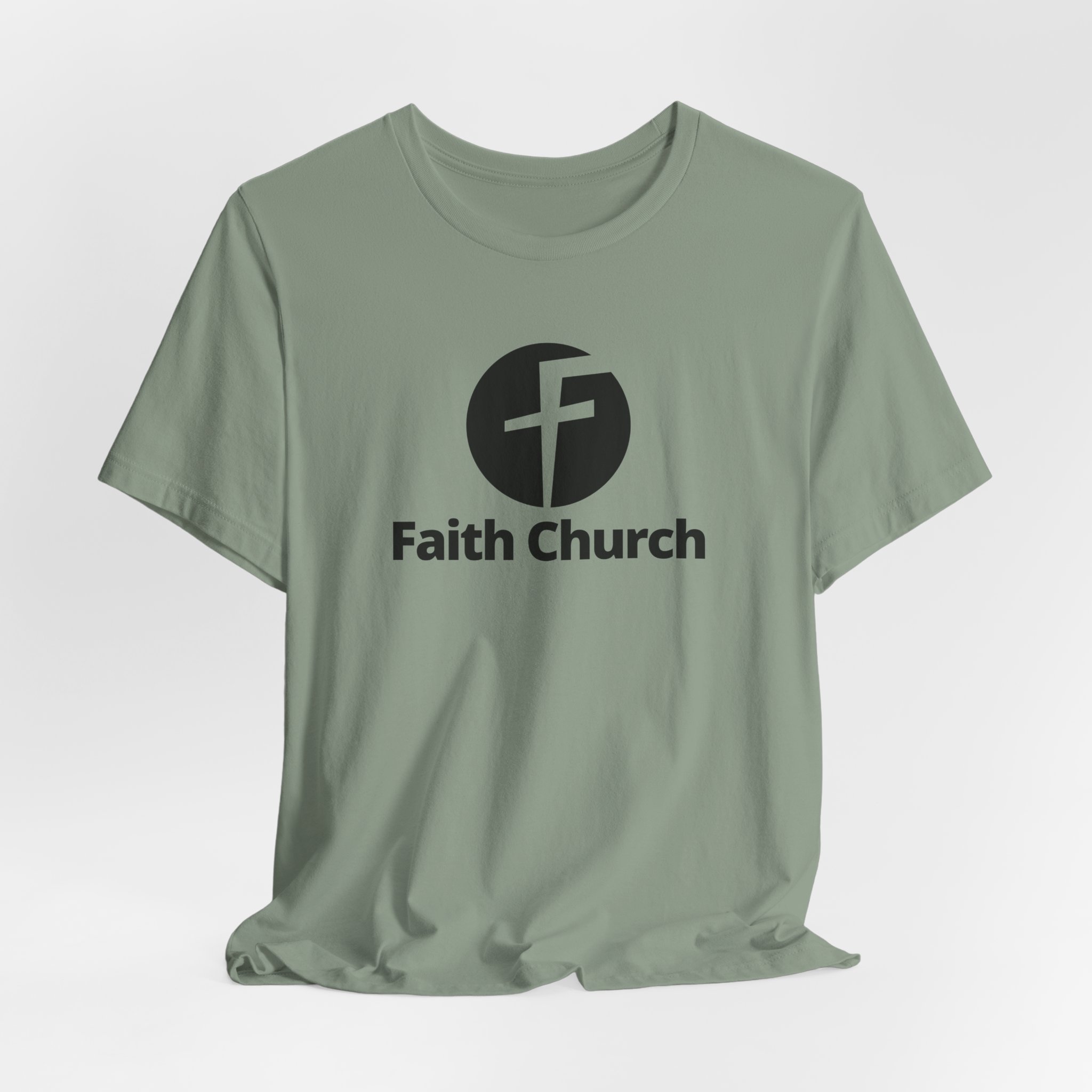 Faith Church Logo T-Shirt — Christian Ministry Tee - Image 39