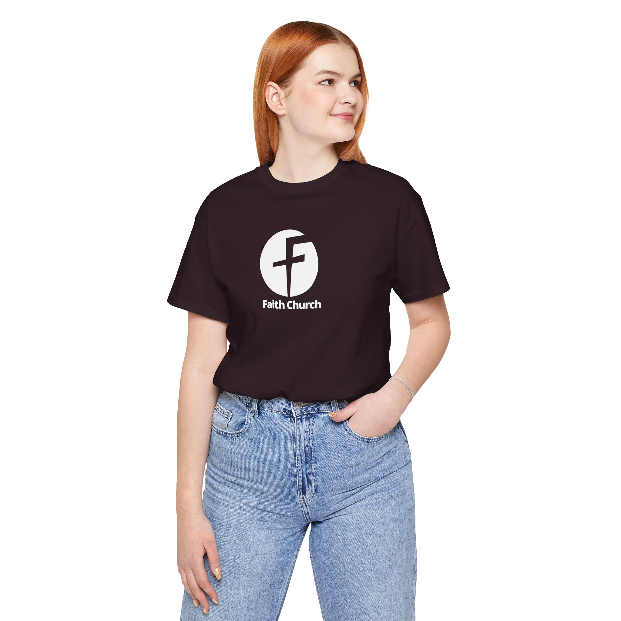 Faith Church Logo T-Shirt — Christian Ministry Tee - Image 65